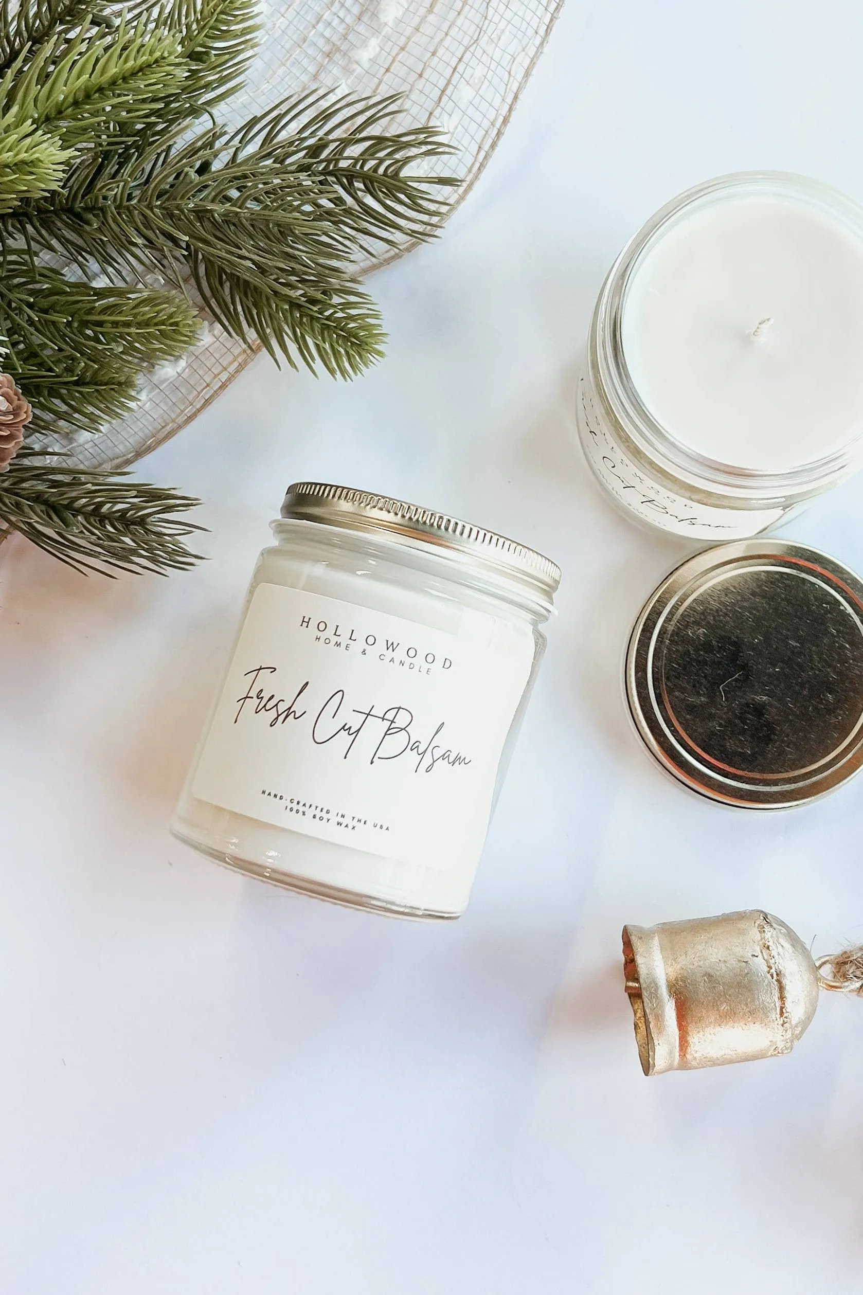FRESH CUT BALSAM | HOLIDAY CANDLE | 100% SOY WAX | 8 OZ