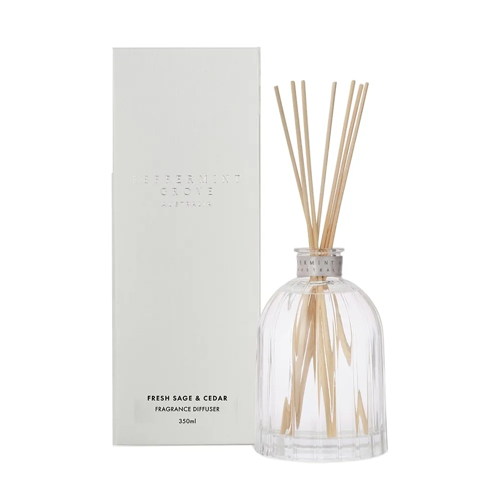 Fresh Sage & Cedar Fragrance Diffuser 350ml