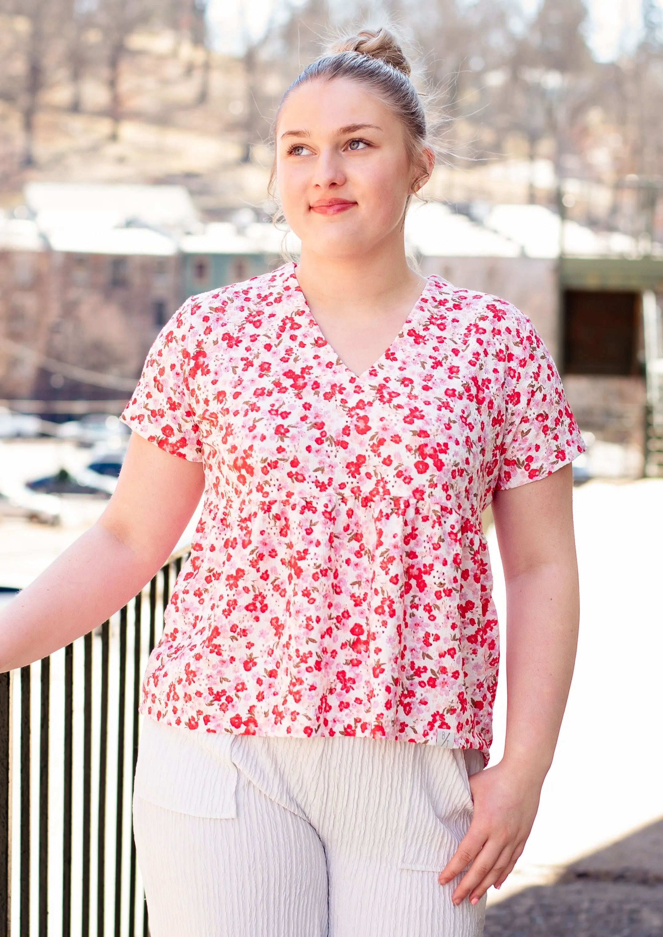 Geranium Empire Top