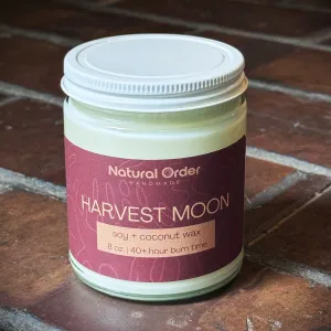 Harvest Moon, Soy   Coconut Wax Candle 8 ounce