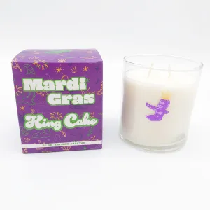 King Cake Carnival Candle 11 oz
