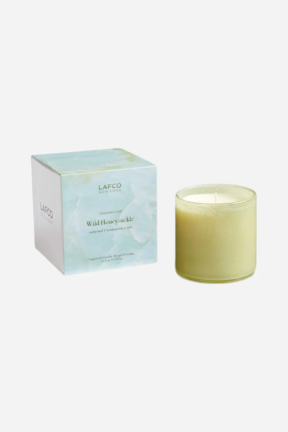 Lafco Wild Honeysuckle Signature Candle Greenhouse Collection, 15.5 Oz