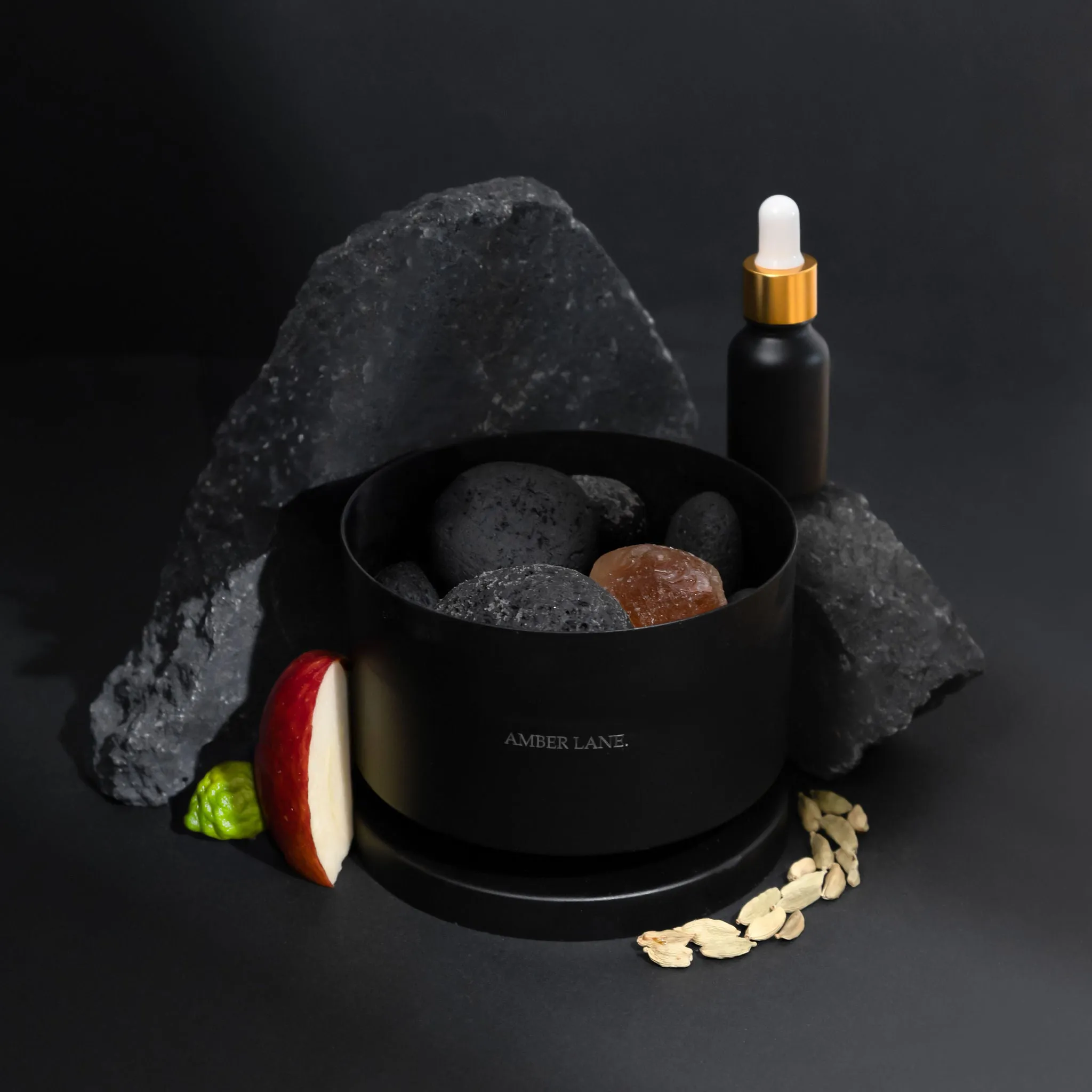 Lava Rock Home Diffuser - Soft Leather