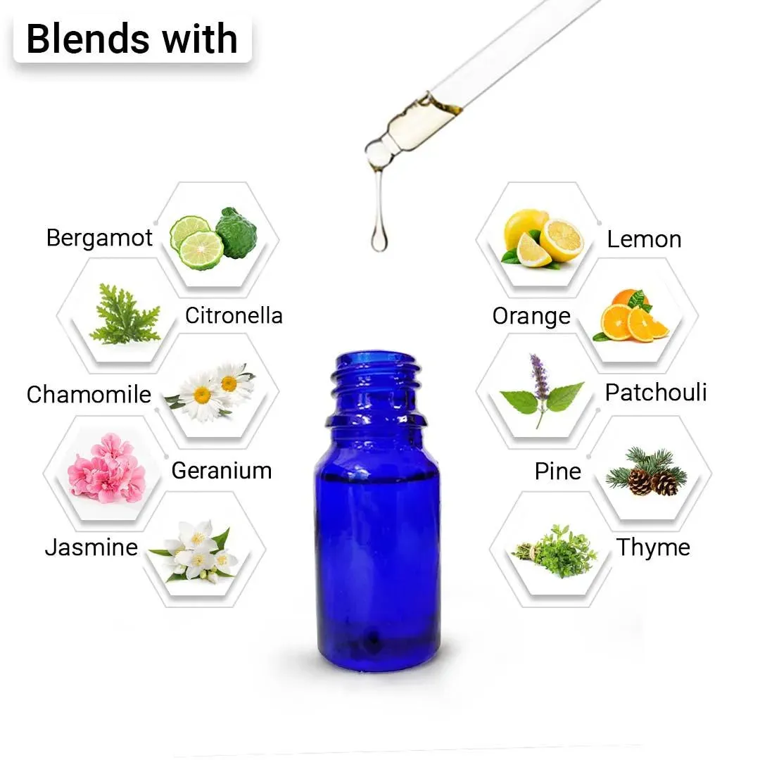 Lavender Essential Oil, Therapeutic, Pure & Natural, Stress Relief, Insomnia, Cold, Asthma, Skin & Hair Tonic 10ml