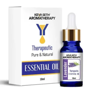 Lavender Essential Oil, Therapeutic, Pure & Natural, Stress Relief, Insomnia, Cold, Asthma, Skin & Hair Tonic 10ml