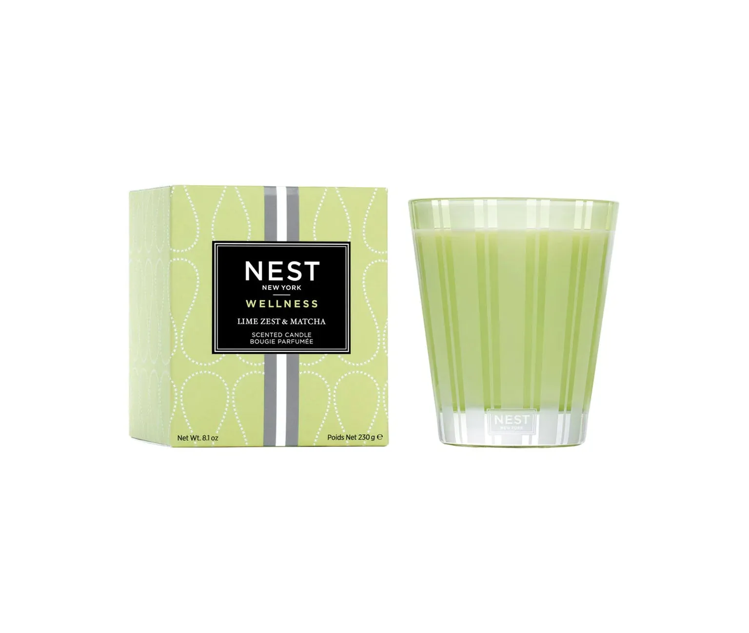 Lime Zest & Matcha Classic Candle 8.1 oz by Nest New York