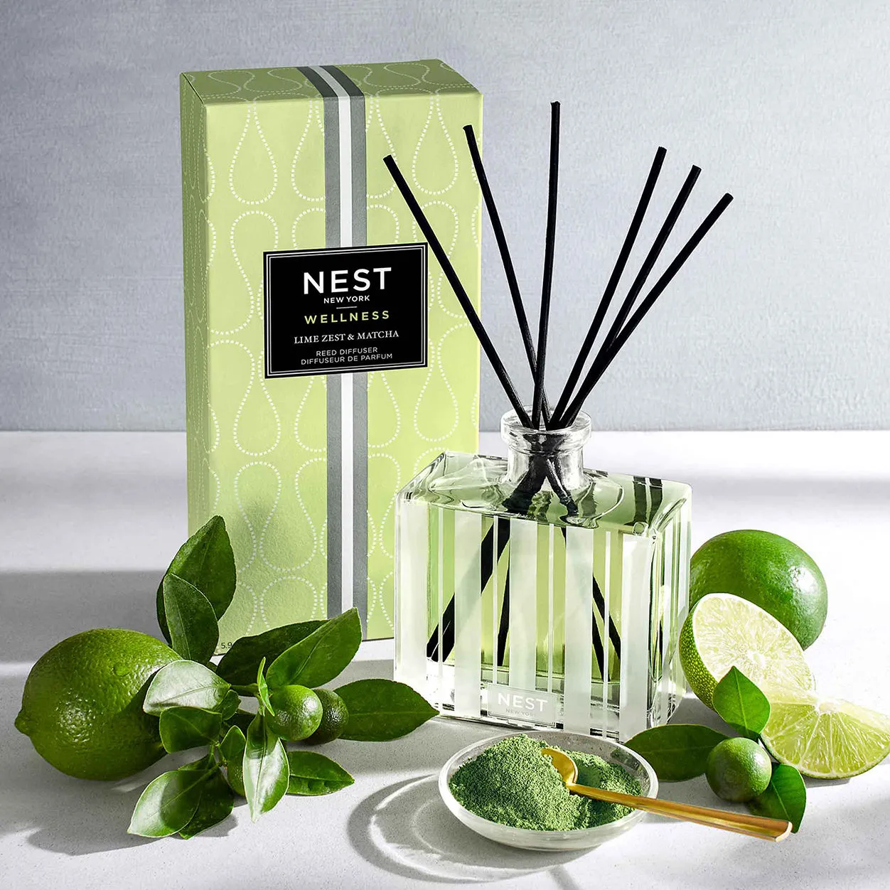 Lime Zest and Matcha Reed Diffuser