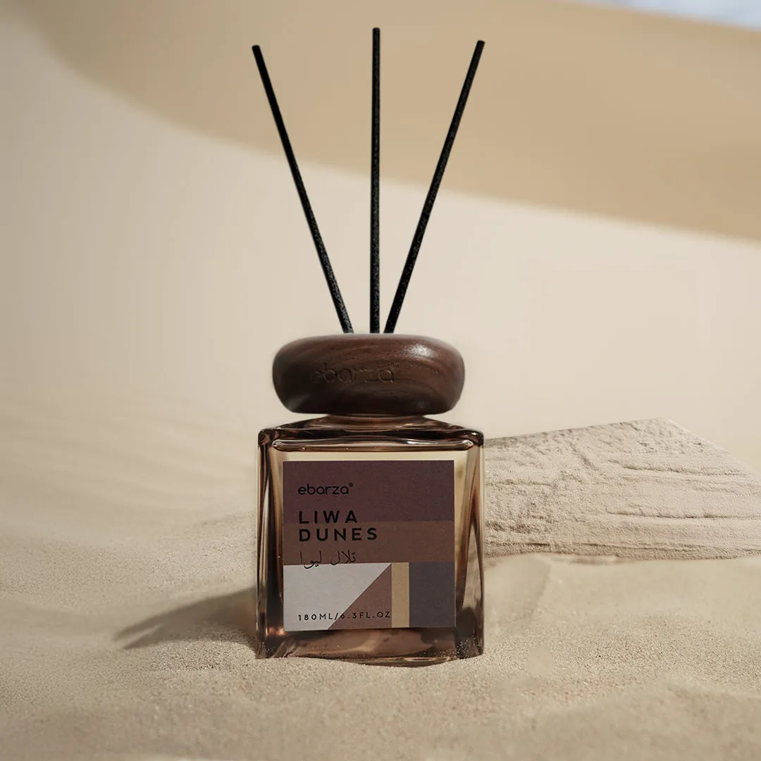 LIWA DUNES- Stylish - Warm Moss BROWN 180ml [ Sticks Diffuser ] ebarza vipes MS.QN2207