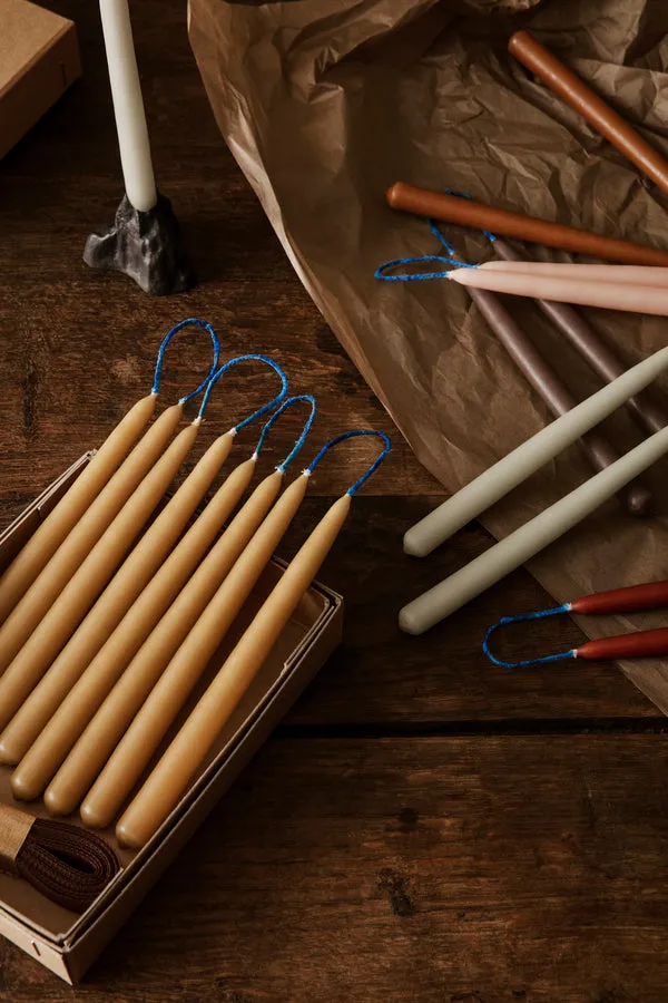 Mini Dipped Pencil Candles | Blush | Set of 8 | by ferm Living