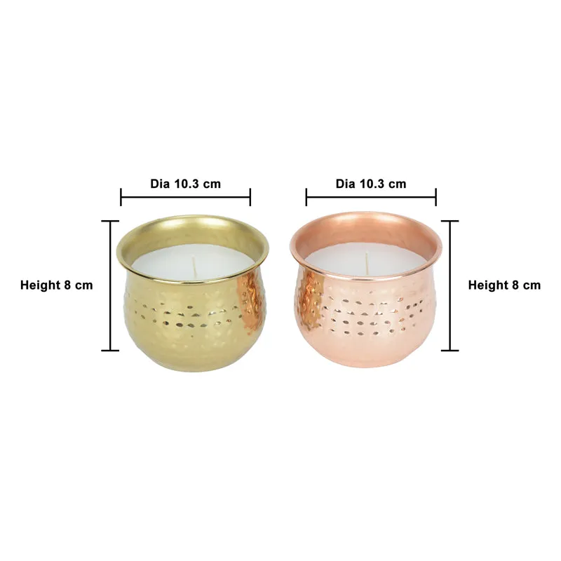 Navya Vanilla Scented Festive Tealight Candle - Set Of Two