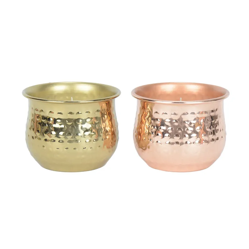 Navya Vanilla Scented Festive Tealight Candle - Set Of Two