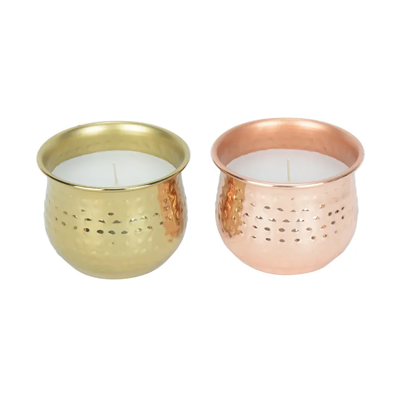 Navya Vanilla Scented Festive Tealight Candle - Set Of Two
