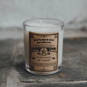 Parkminster Rosemary & Basil Votive Soy Wax Candle