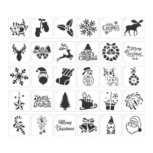 Poppy Craft Stencil Kit #46 - Christmas