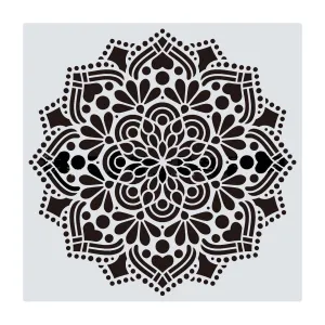 Poppy Crafts Single Sheet Stencil #133 - 12"x 12"