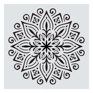 Poppy Crafts Single Sheet Stencil #141 - 12"x 12"*