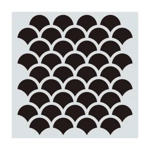 Poppy Crafts Single Sheet Stencil #247 - 12"x 12"
