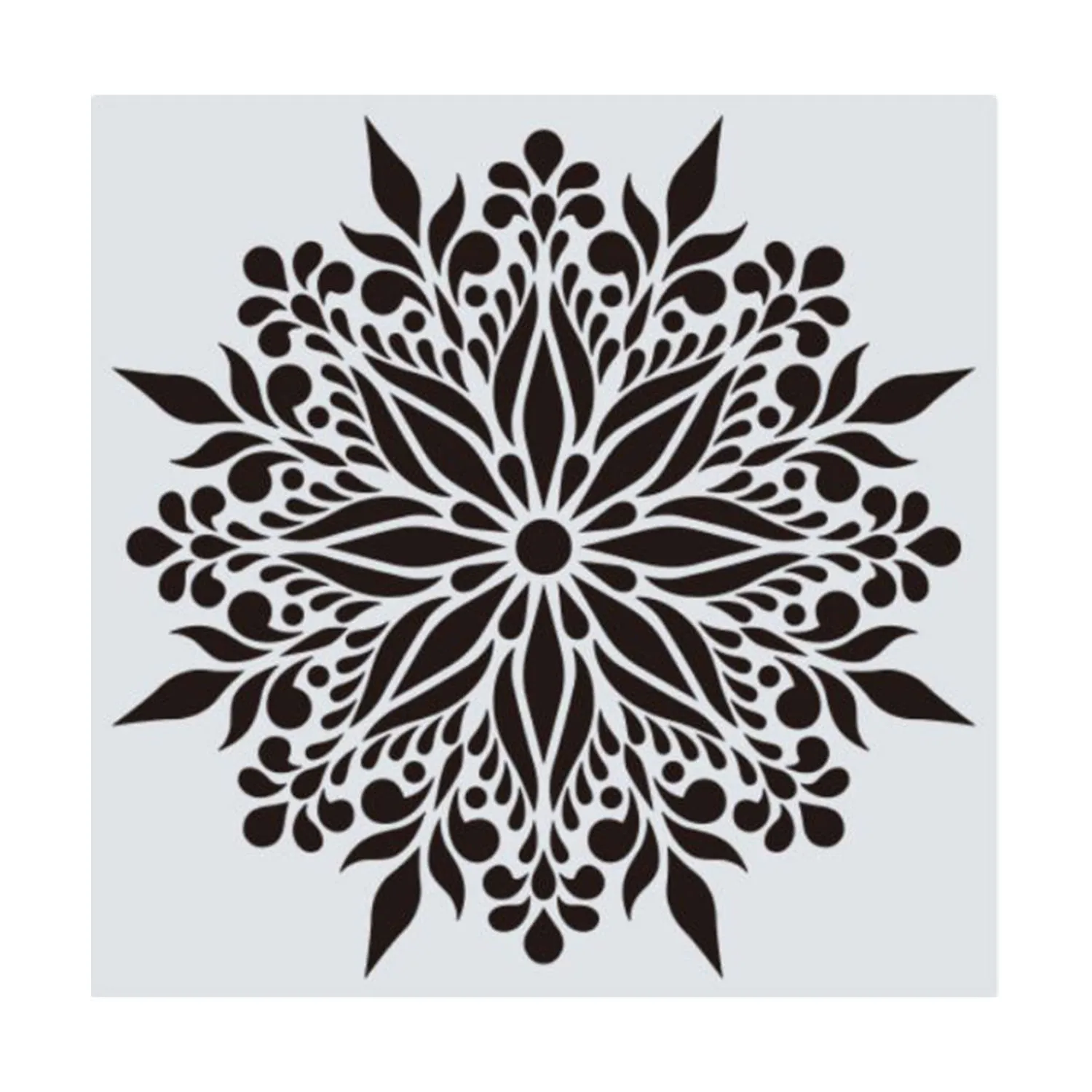 Poppy Crafts Single Sheet Stencil #256 - 12"x 12"