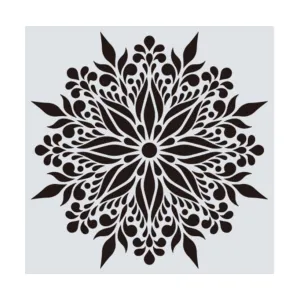 Poppy Crafts Single Sheet Stencil #256 - 12"x 12"