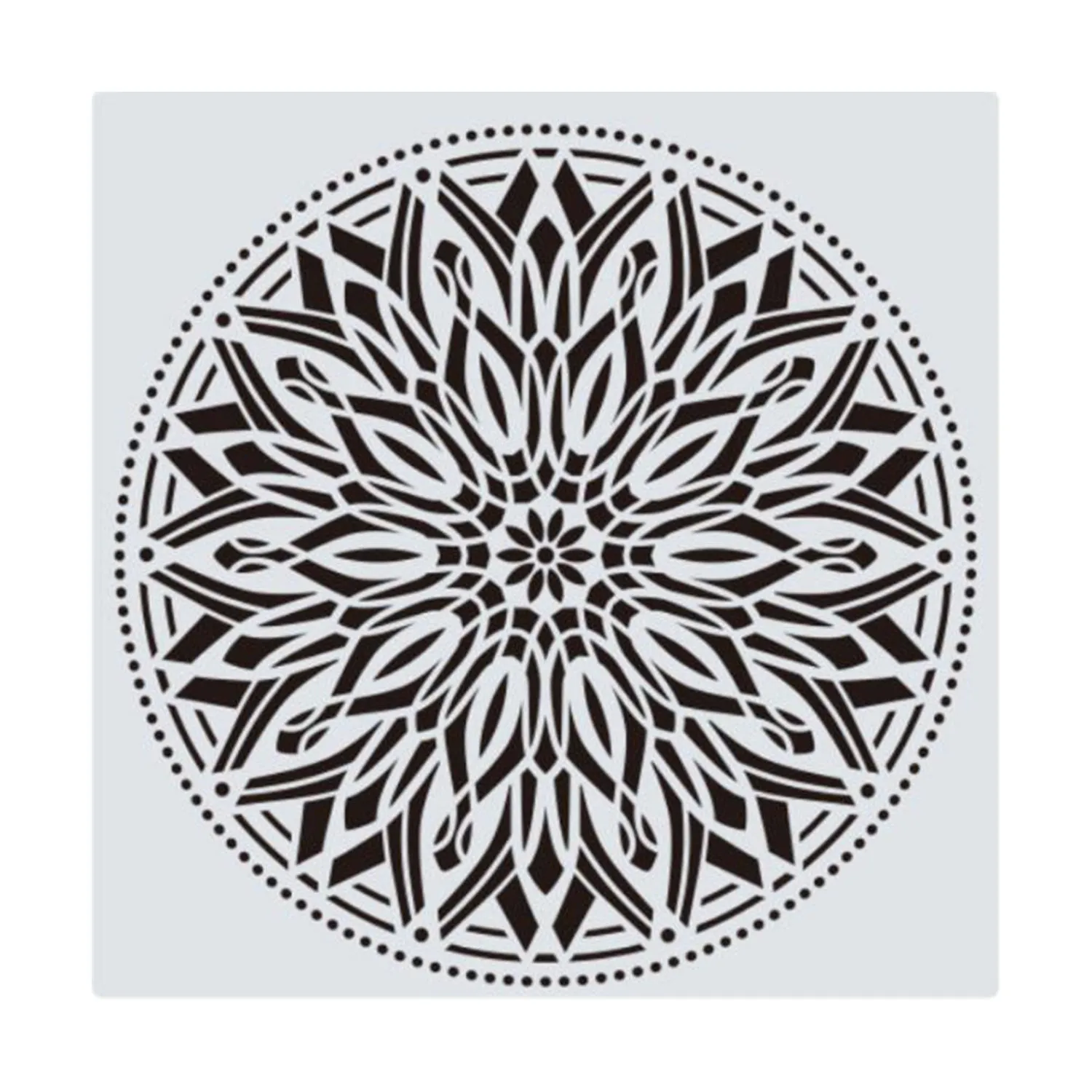 Poppy Crafts Single Sheet Stencil #257 - 12"x 12"