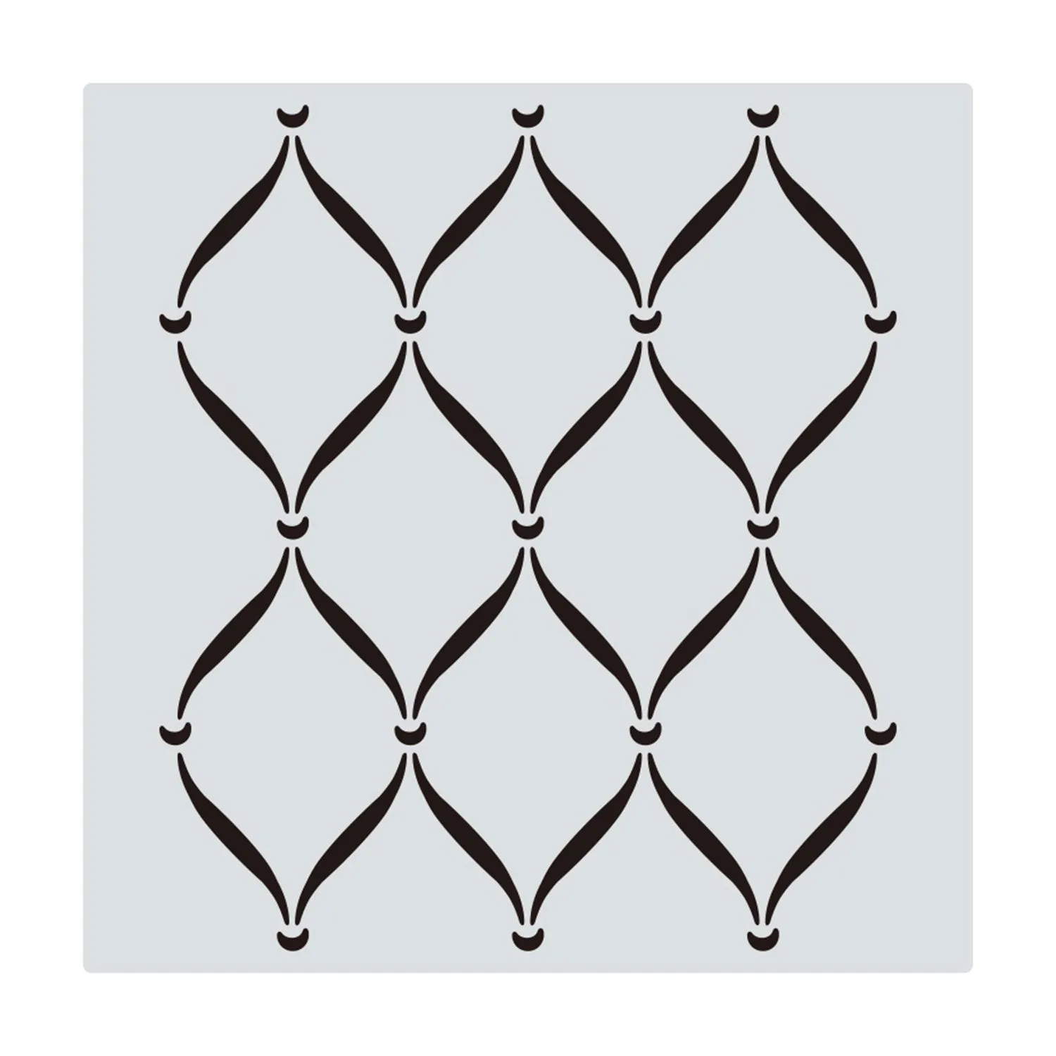 Poppy Crafts Single Sheet Stencil #265 - 12"x 12"