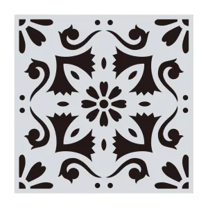 Poppy Crafts Single Sheet Stencil #81 - 6"x 6"