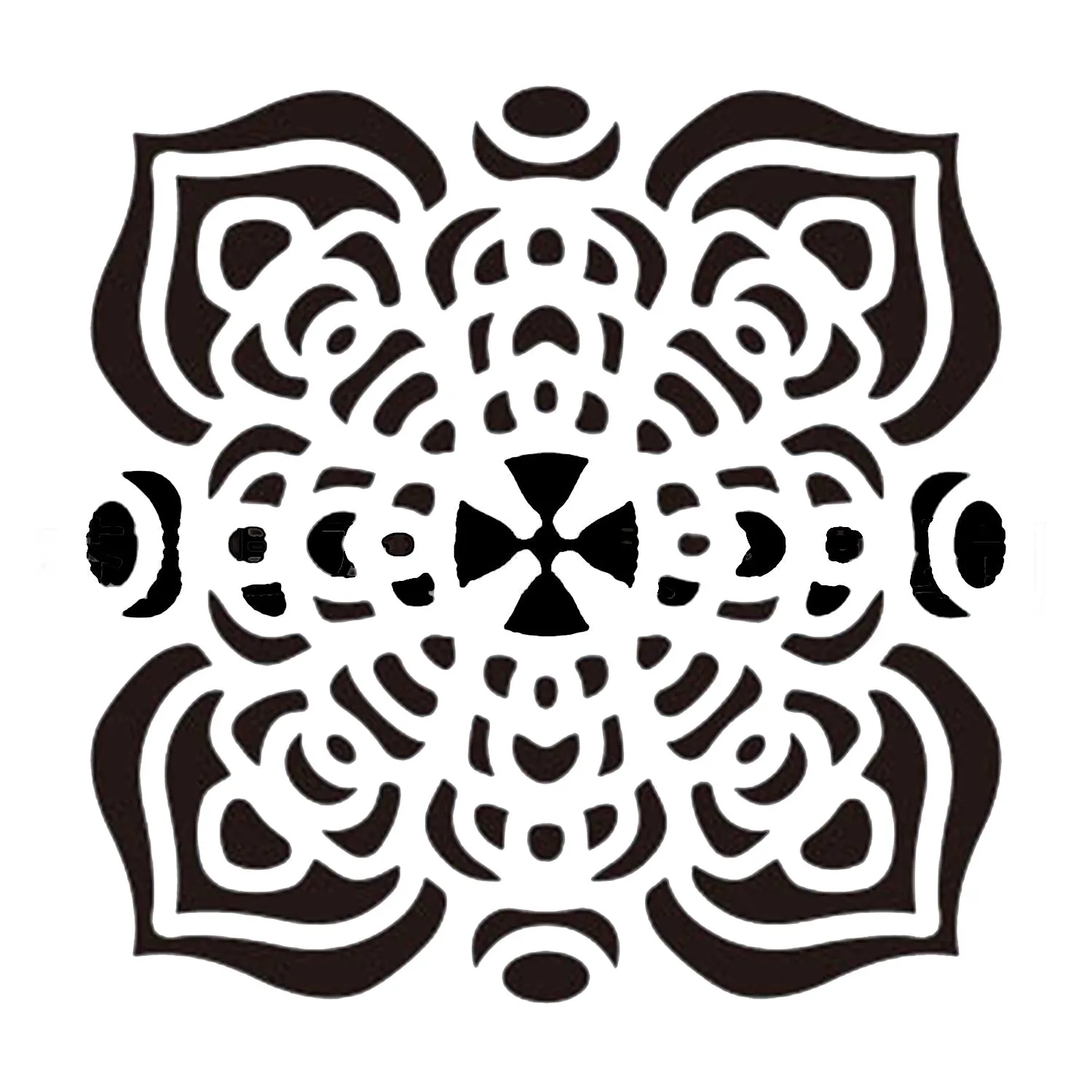 Poppy Crafts Single Sheet Stencil #87 - 6"x 6"*