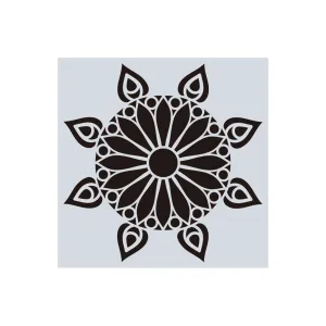 Poppy Crafts Single Sheet Stencils #211 - 15cm x 15cm - The Sun*