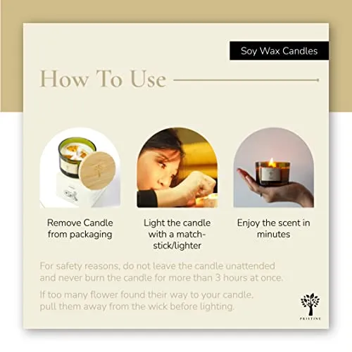 Pristine Swiss Château Inspired by Luxury Hilton Scented Candles 2 Candle Wicks