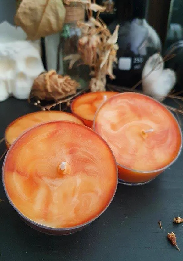 Pumpkin & Pecan Pie | MAXI TEALIGHTS [4 Pack]