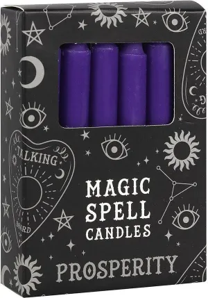 Purple Prosperity Spell | CANDLES [PACK OF 12]
