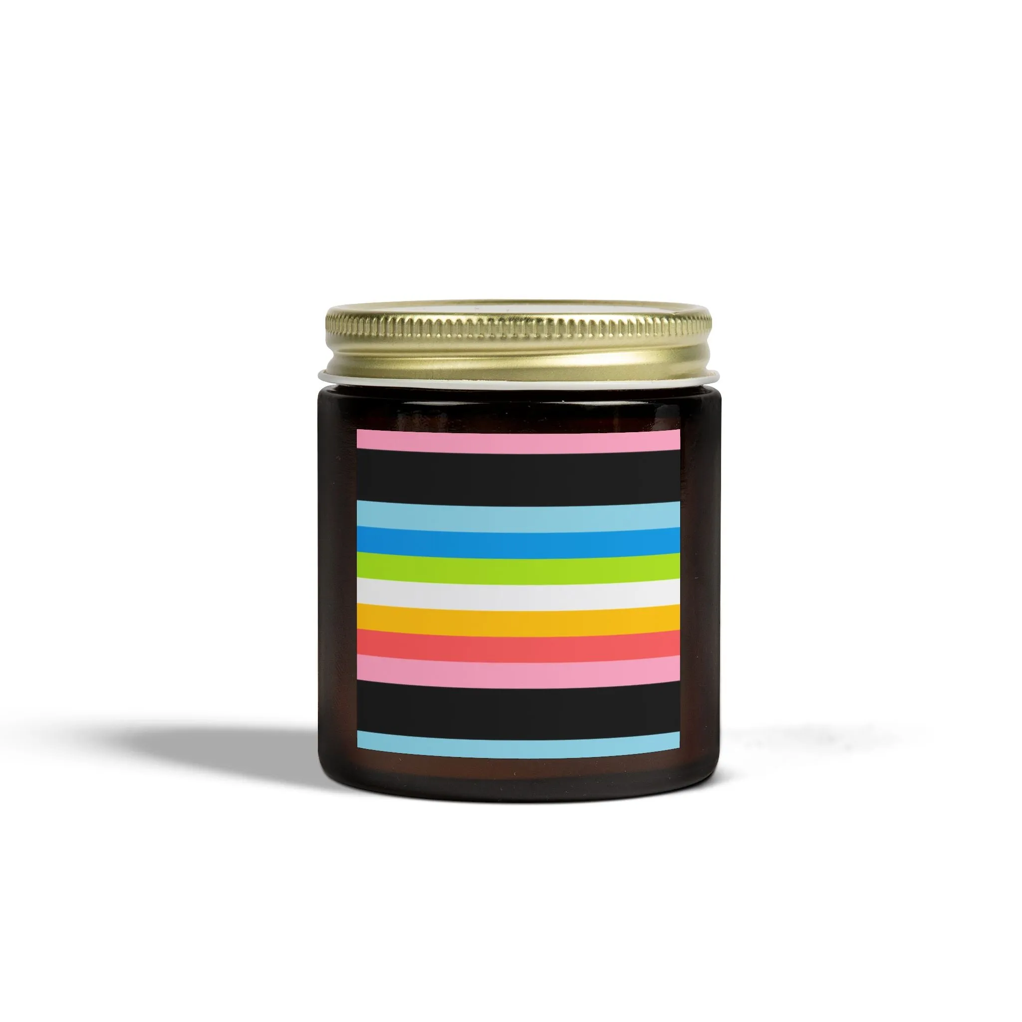 Queer Pride Scented Candles - Coconut Apricot Wax (4oz, 9oz)