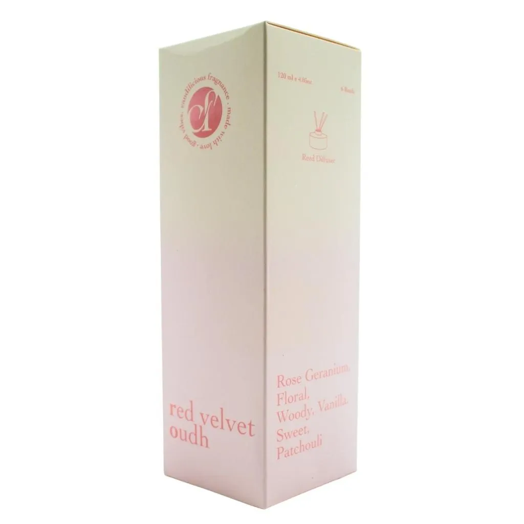 Red Velvet Oudh - Reed diffuser