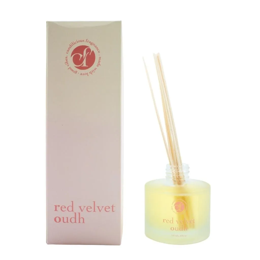 Red Velvet Oudh - Reed diffuser