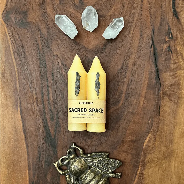 Sacred Space - Beeswax Altar Candles