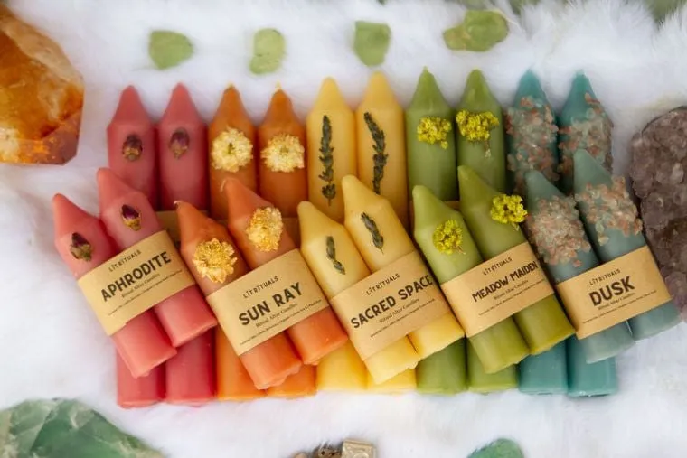 Sacred Space - Beeswax Altar Candles