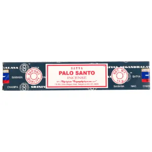 Satya Nag Champa Natural Incense - Palo Santo - 15 grams