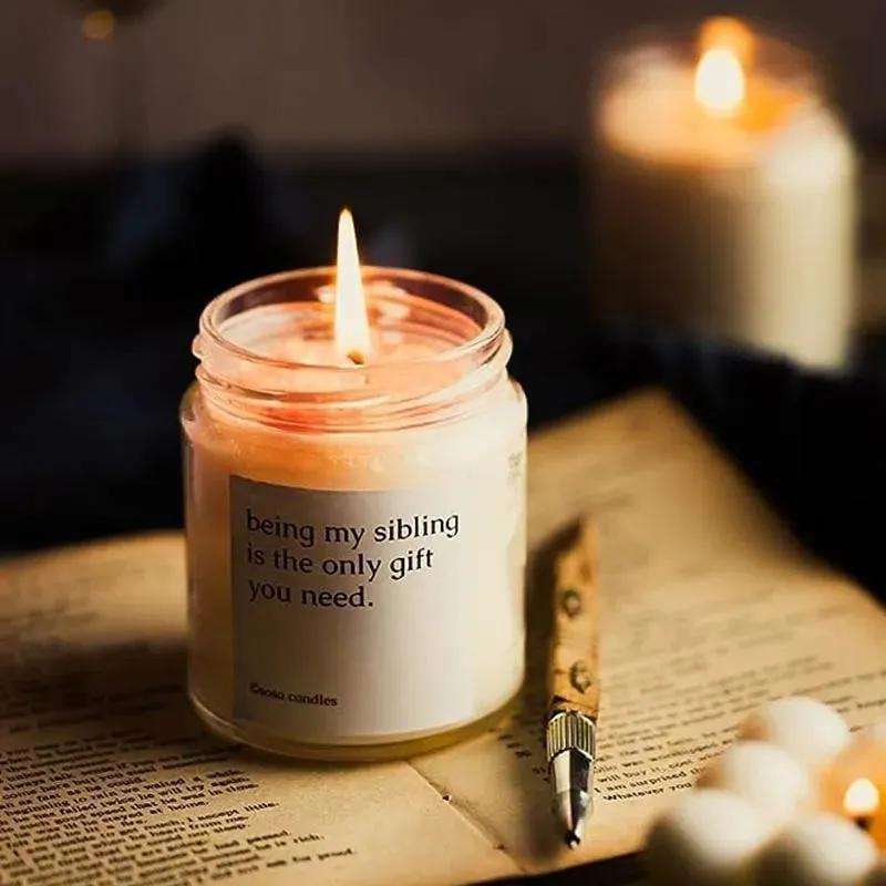 Sibling Bond Bliss Scented Candles | Single | 6.4 x 8.1 cm / 2.5 x 3.2 inches