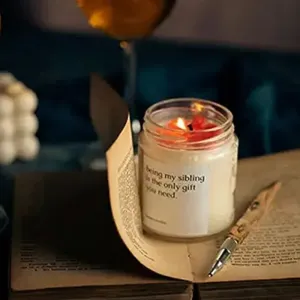 Sibling Bond Bliss Scented Candles | Single | 6.4 x 8.1 cm / 2.5 x 3.2 inches