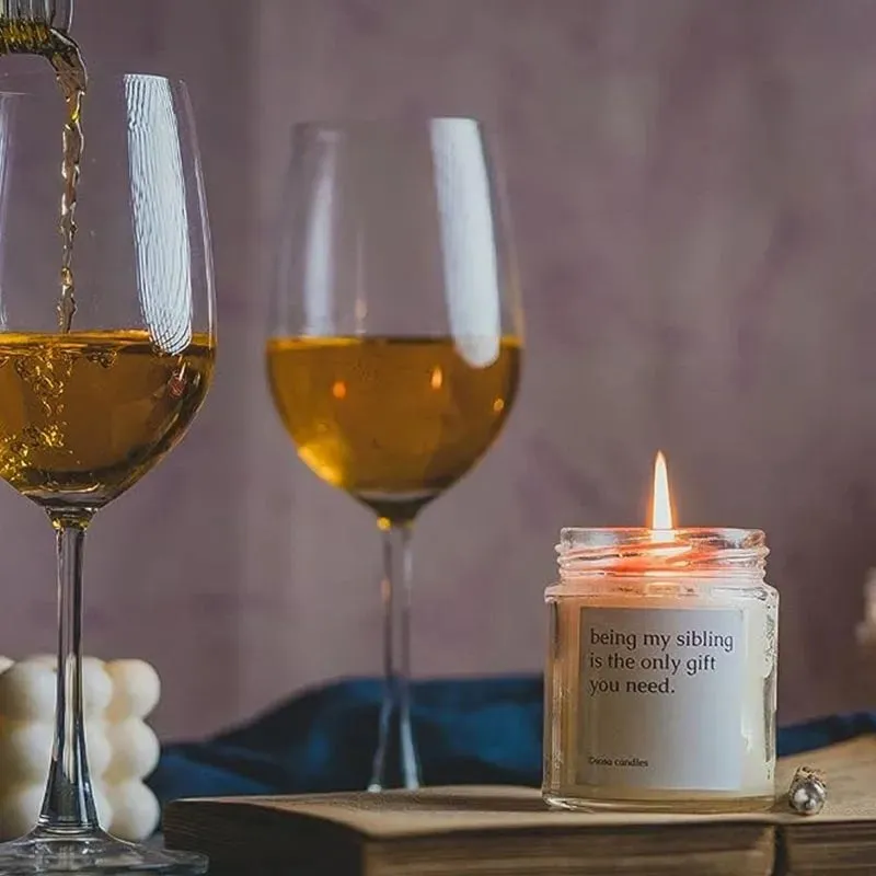 Sibling Bond Bliss Scented Candles | Single | 6.4 x 8.1 cm / 2.5 x 3.2 inches