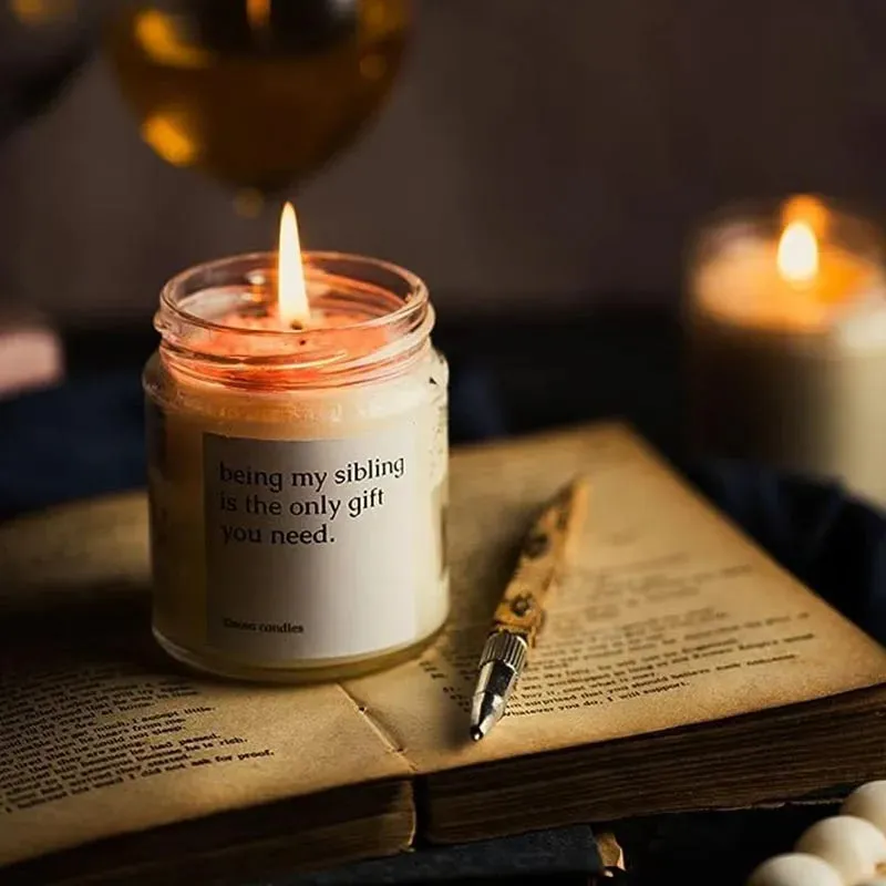 Sibling Bond Bliss Scented Candles | Single | 6.4 x 8.1 cm / 2.5 x 3.2 inches