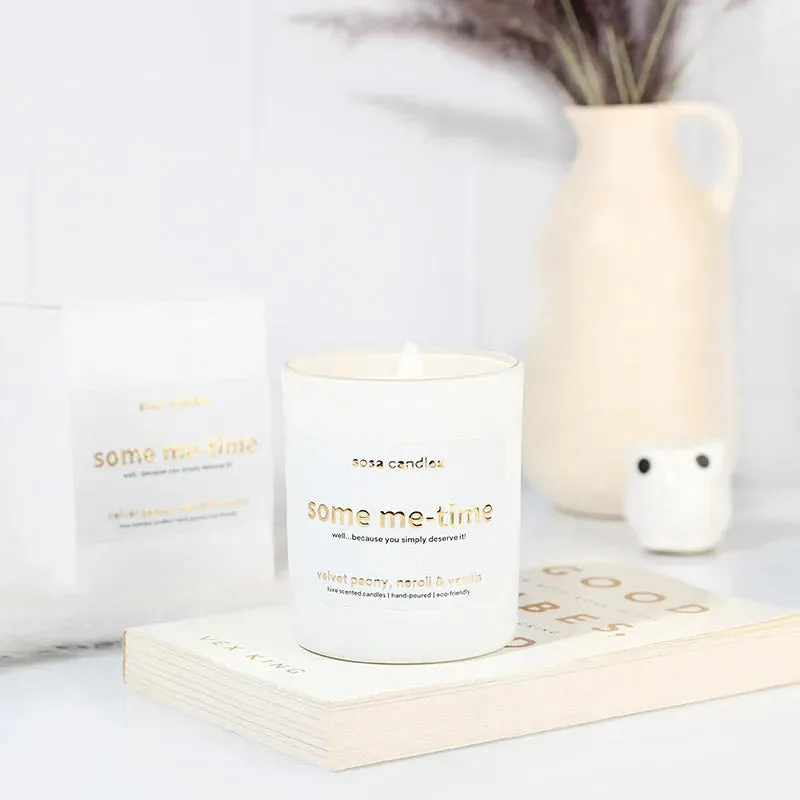 Some Me Time Scented Candle | Single | 6.4 x 8.1 cm / 2.5 x 3.15 inches
