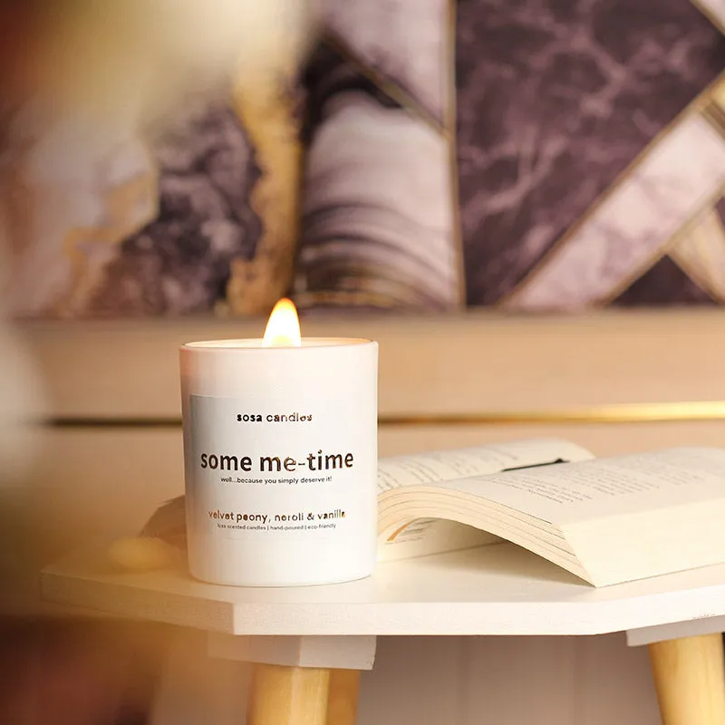 Some Me Time Scented Candle | Single | 6.4 x 8.1 cm / 2.5 x 3.15 inches