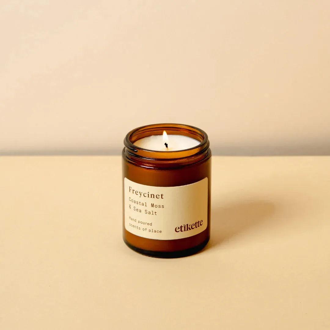 Soy Candle - Freycinet in Costal Moss and Sea Salt (SMALL))