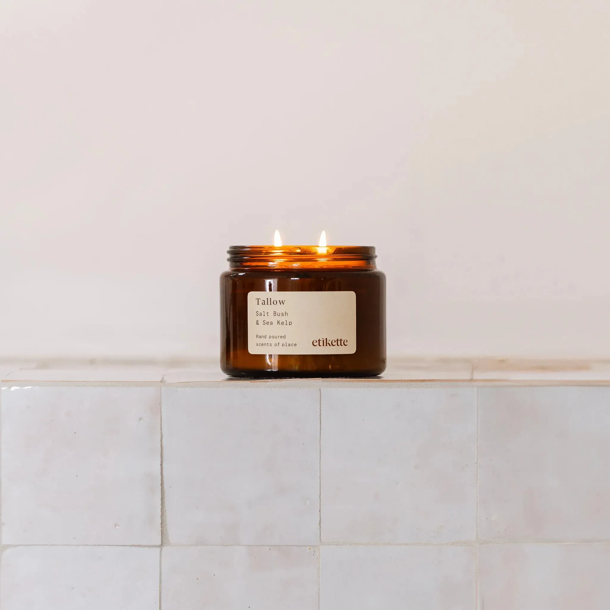 Soy Candle - Tallow (DOUBLE WICK)