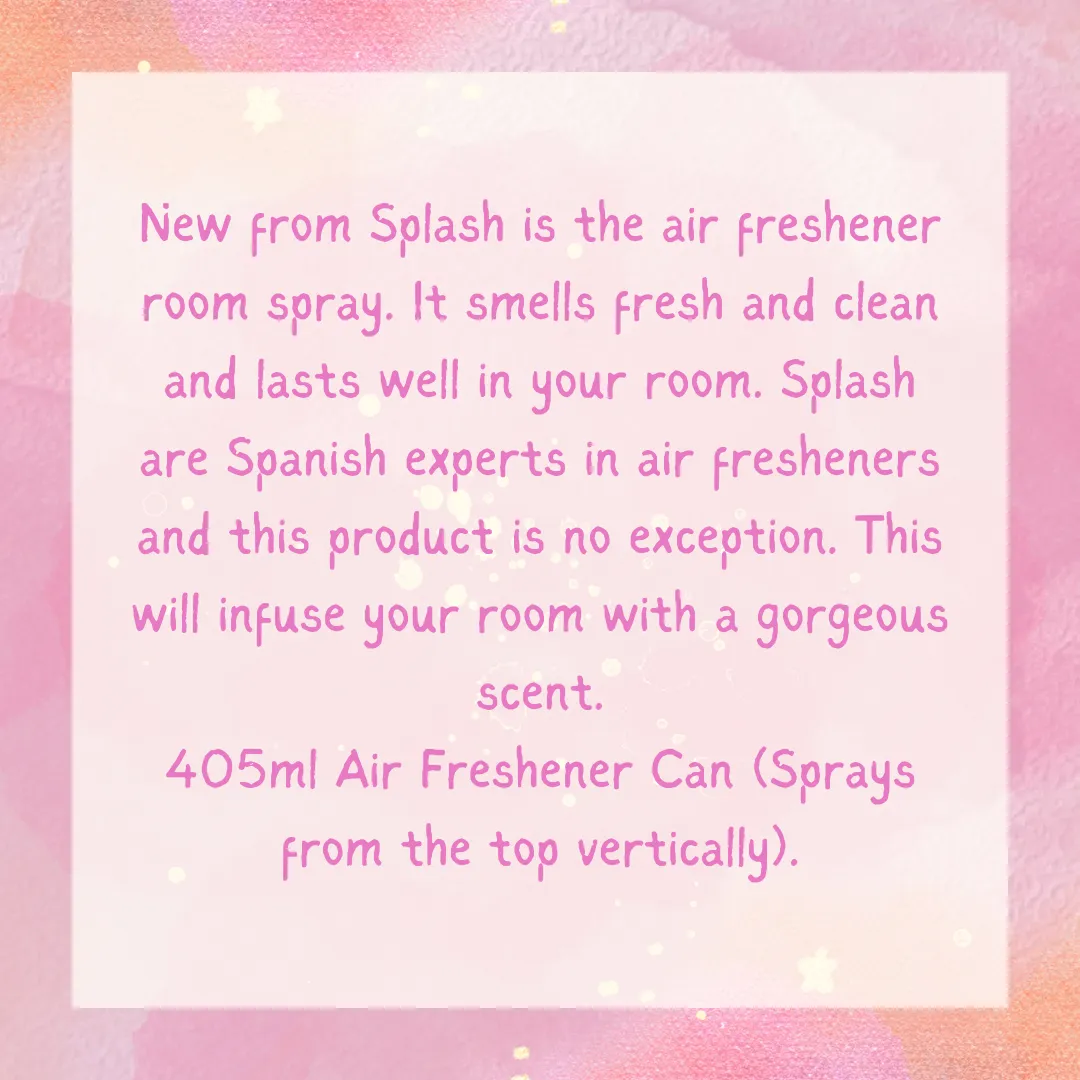Splash LEMON Air Freshener Spray 300ml
