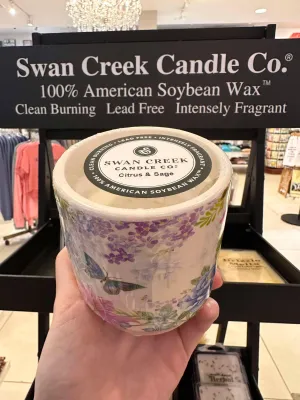 Swan Creek Citrus & Sage 9oz. Candle