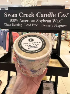 Swan Creek Lavender & Lemongrass 9oz. Candle