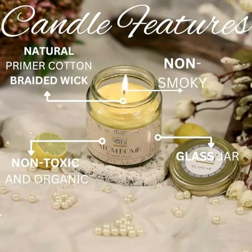 Tara Scented Candle-Pataka of India-Atombomb Bergamat   Lime Aromatherapy|375 gm,Burn Time Upto 48 Hrs|Glass Jar with Screw lid|Handcrafted,Luxury Gift, Home Décor,Gift for Her|Single Wick|Large