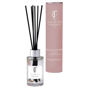 The Country Candle Co 100ml Pastels Pink Grapefruit & Lily Reed Diffuser
